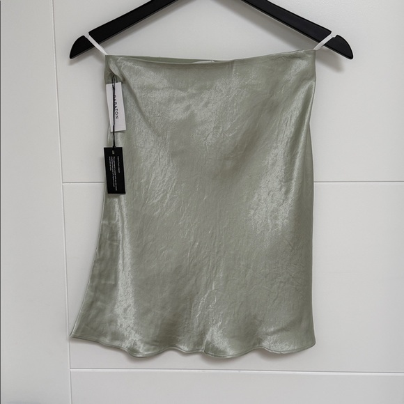 Babaton Mini Slip Skirt - Picture 2 of 5